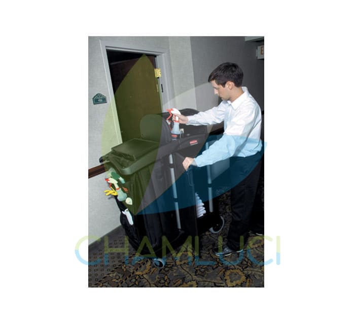 Carro ama de llaves rubbermaid-4